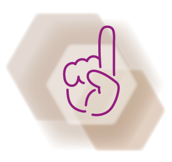 Icon Zeigefinger