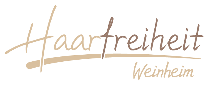 Haarfreiheit Logo in beige